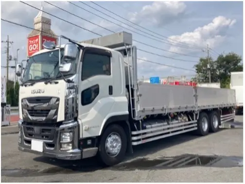 平ボディの10トントラック