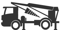 穴掘建柱車